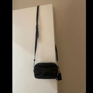 Michael Kors pebbled leather belt bag with crossbody strap